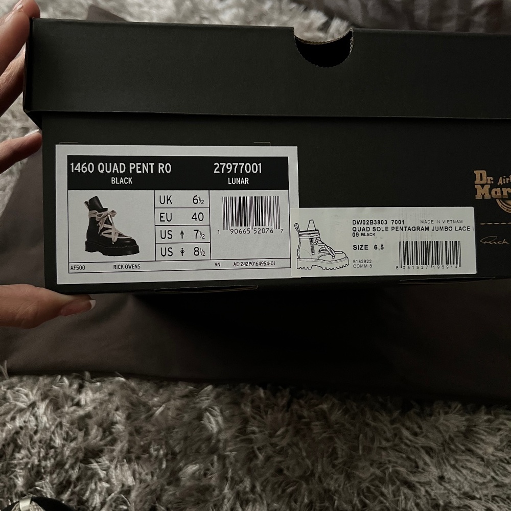 DrMarten/Rick Owens Boot